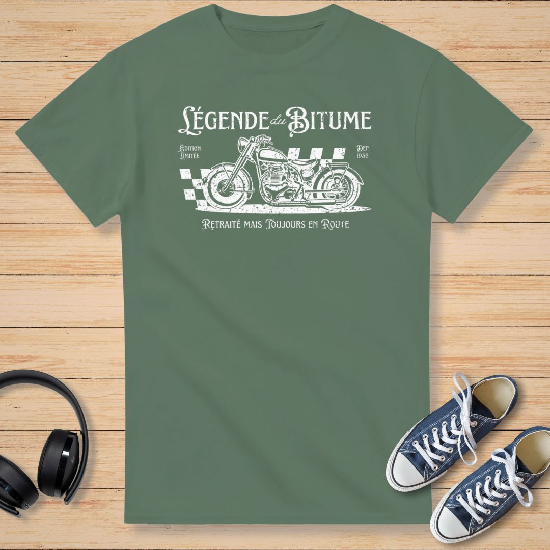 Bitume T-Shirt Vert militaire