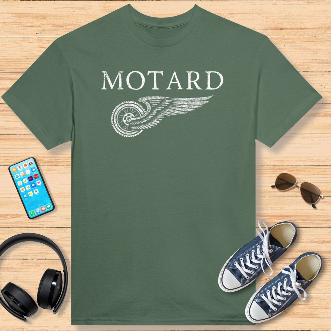 Motard et Ailes T-Shirt