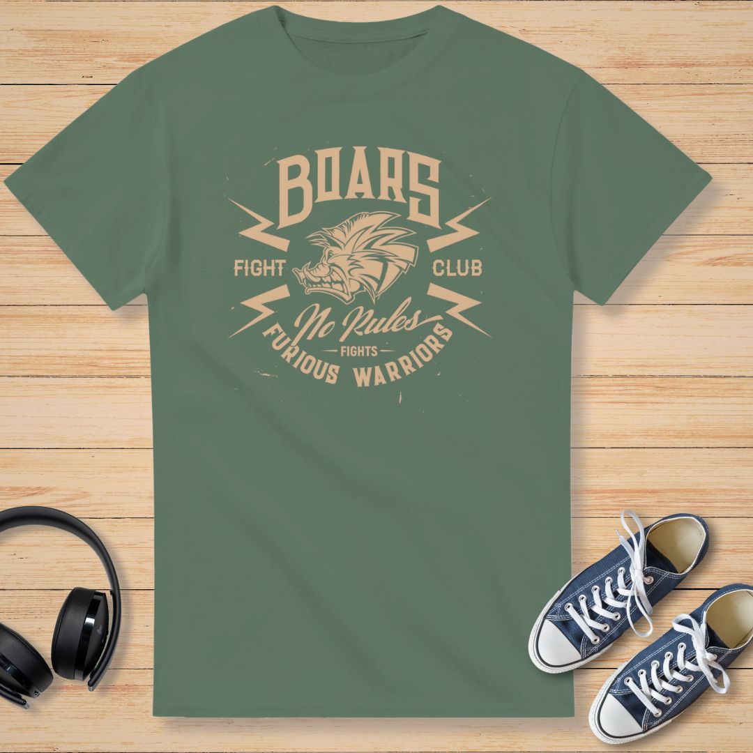 Boars Club T-Shirt Vert militaire