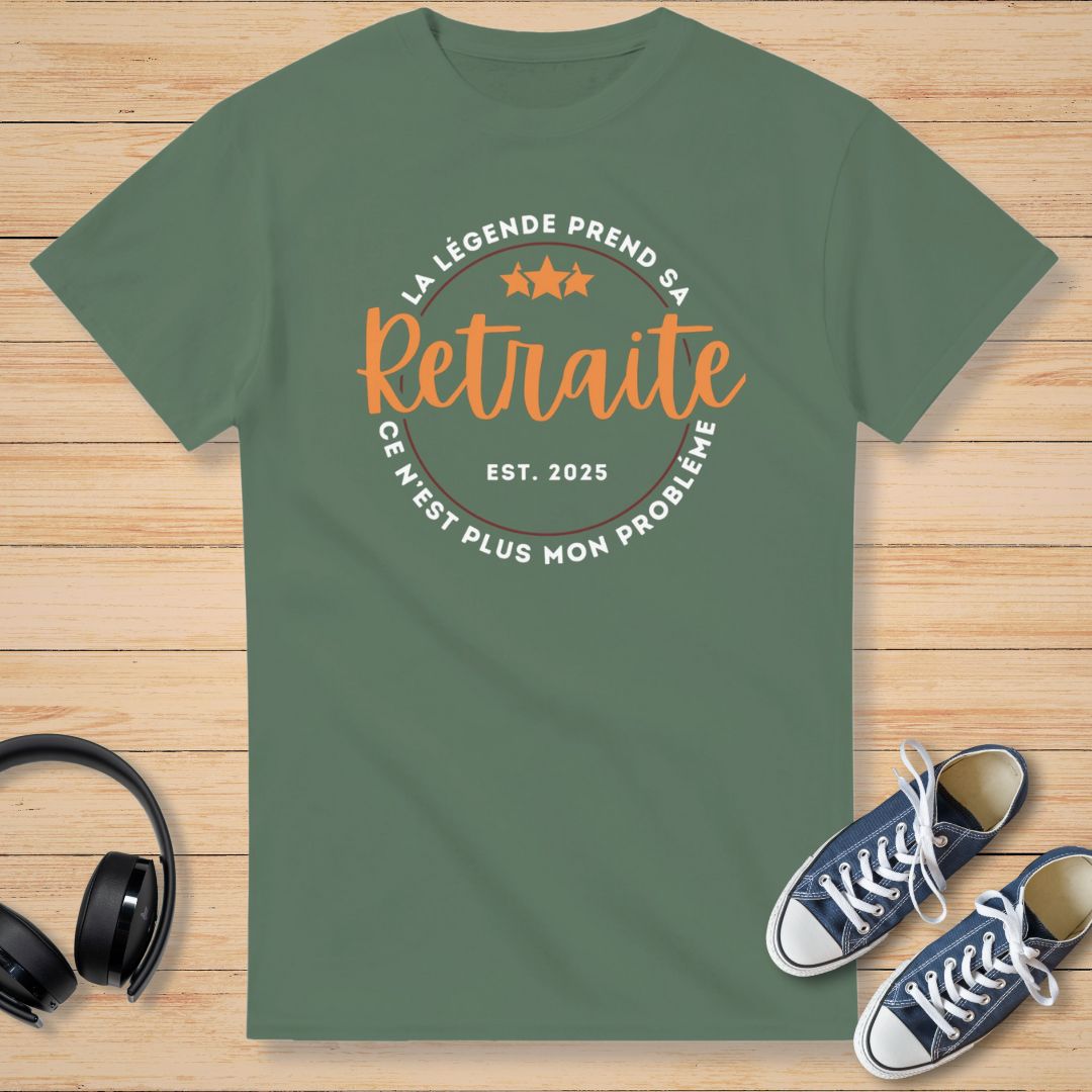 Ce N'est Plus T-Shirt Vert militaire