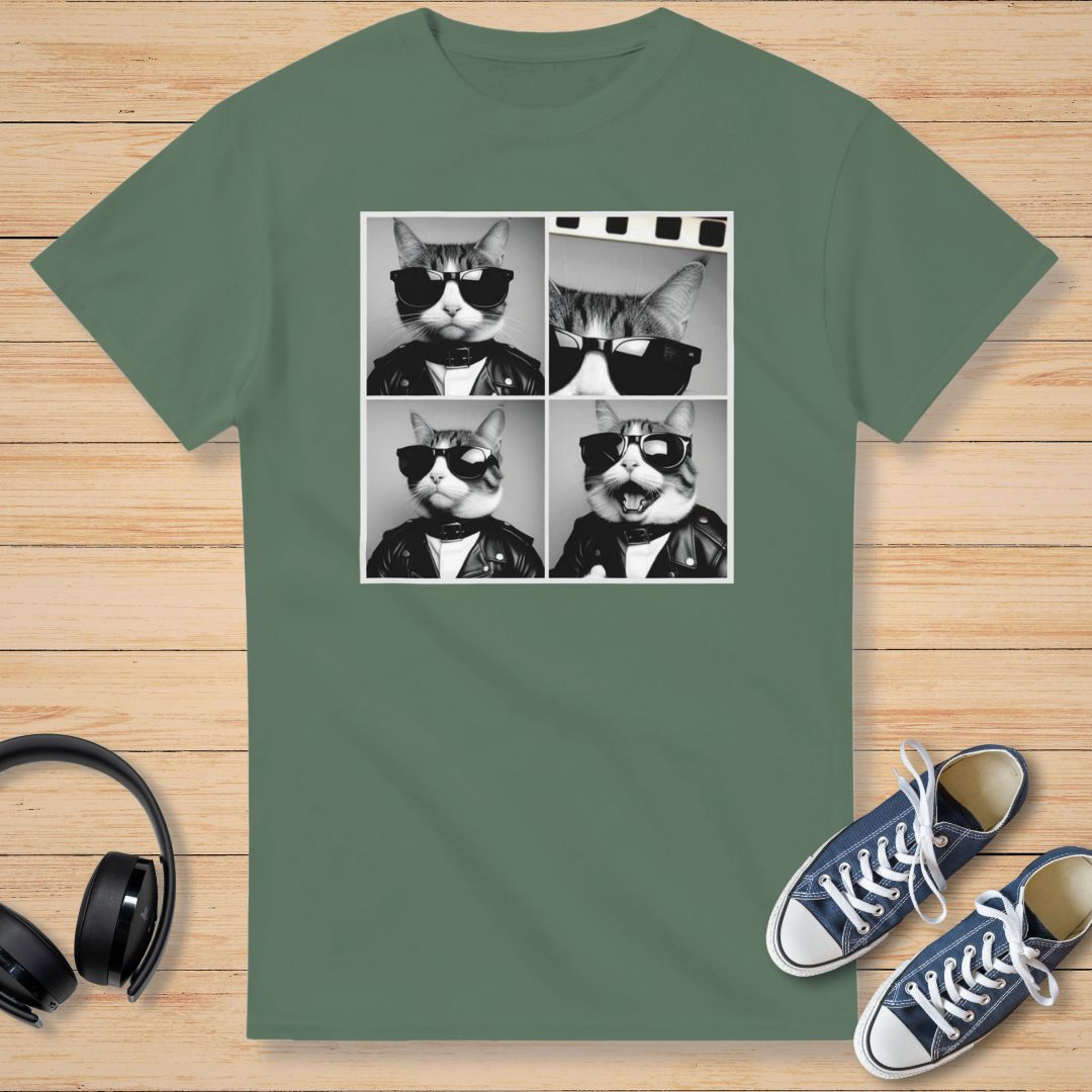 Cabine Photo II T-Shirt Vert militaire