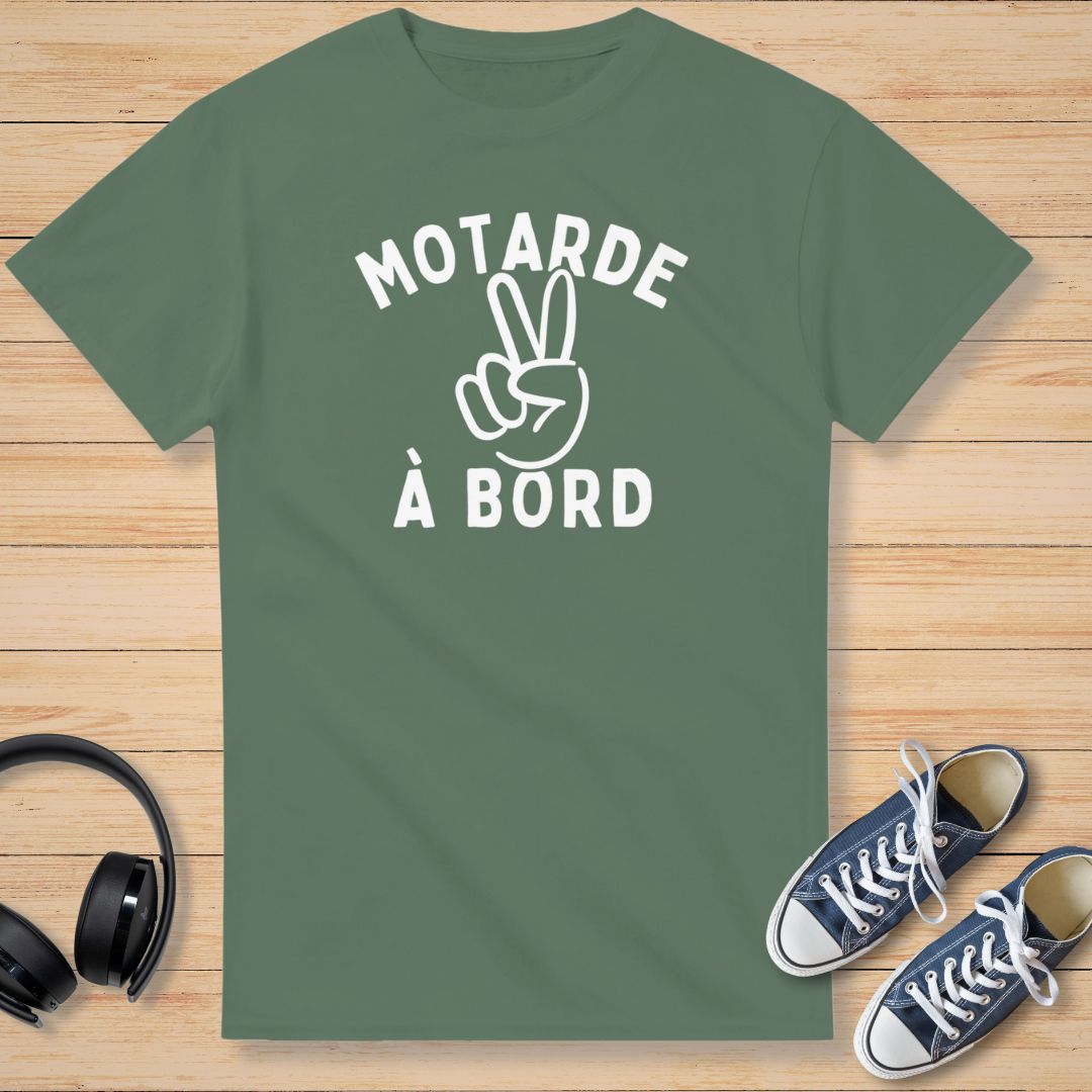 À Bord II T-Shirt Vert militaire