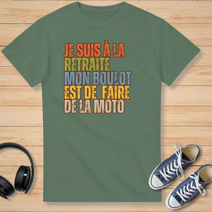 Mon Boulot T-Shirt Vert militaire