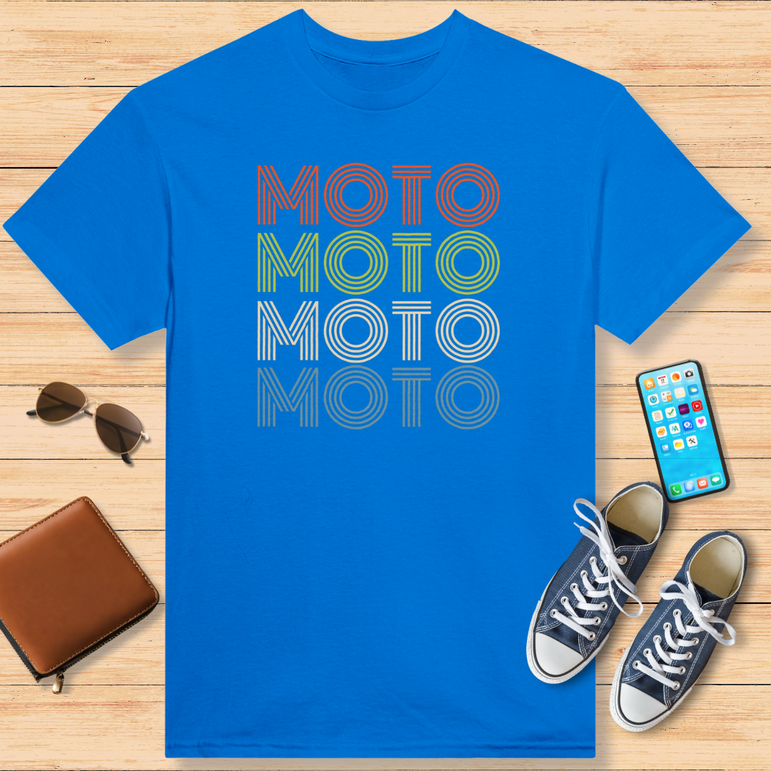 Motorcycle Retro T-Shirt