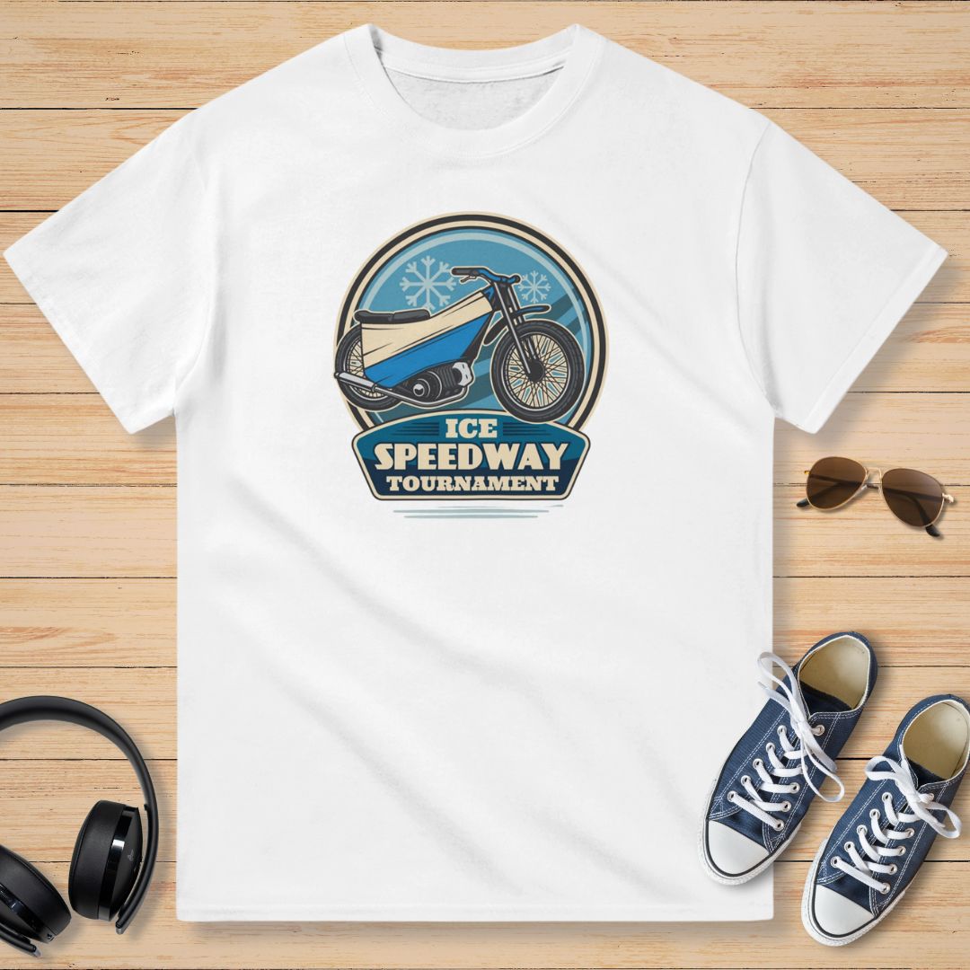 Ice Speedway Moto T-Shirt