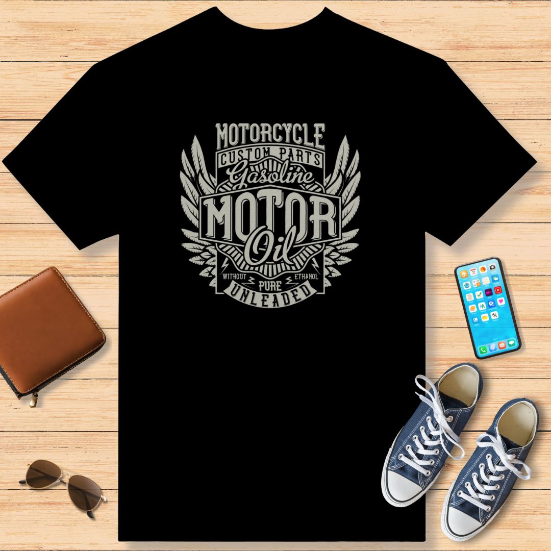 Motorcycle Motor Oil T-Shirt