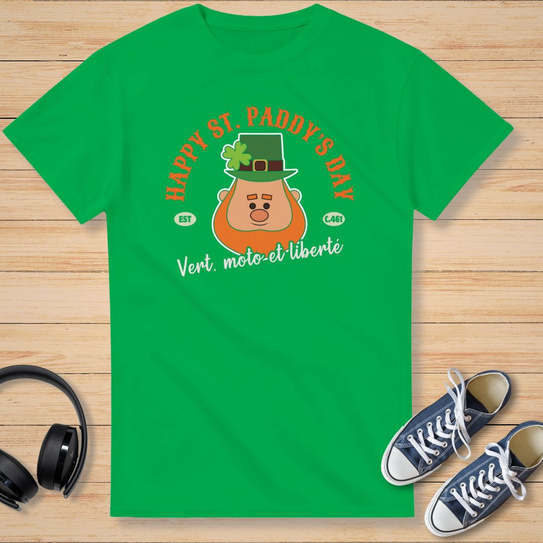 Saint-Patrick Moto T-Shirt Irish Green