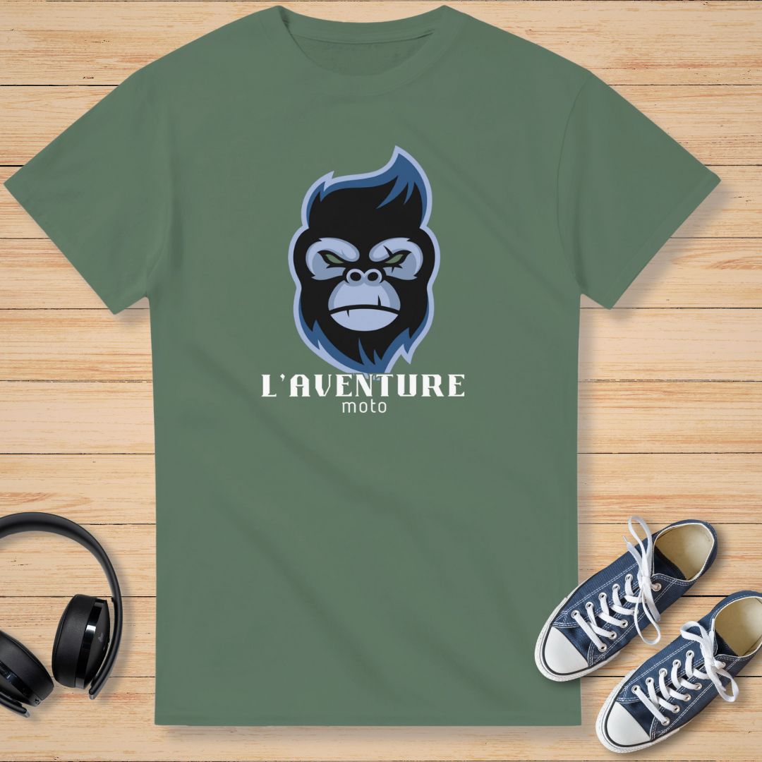 L'Aventure T-Shirt Vert militaire