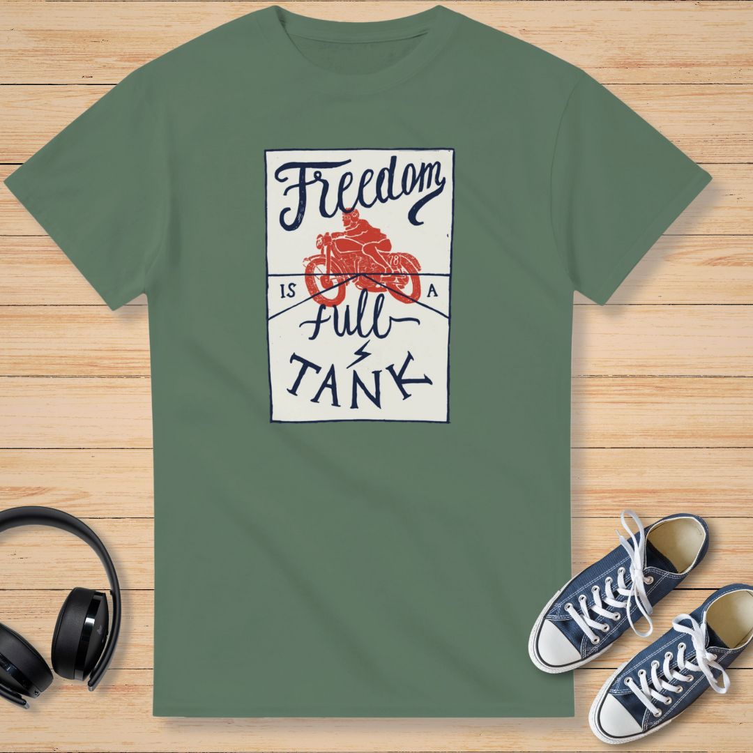 Freedom T-Shirt Vert militaire