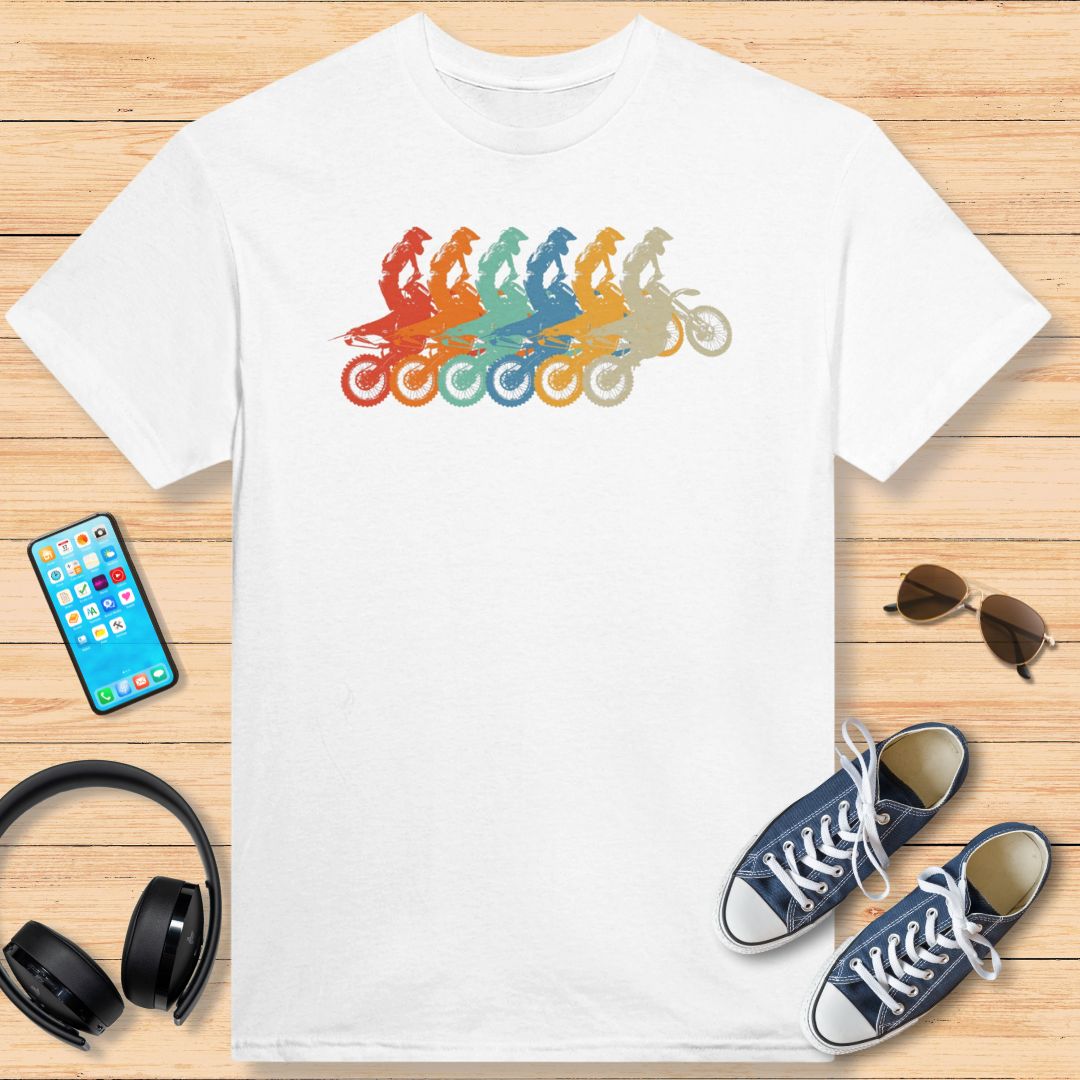 Motocross Rainbow T-Shirt