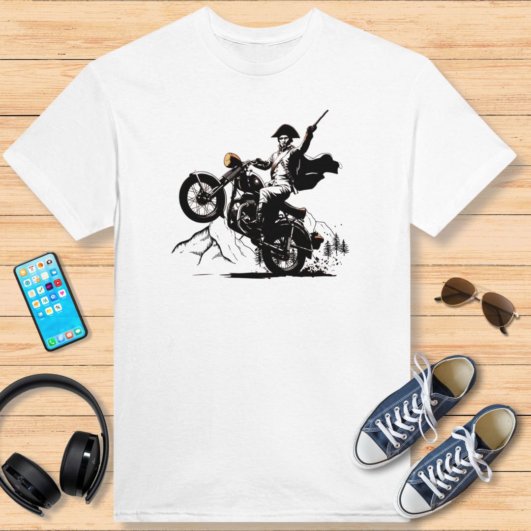 Napoleon Bonaparte Motorcycle T-Shirt