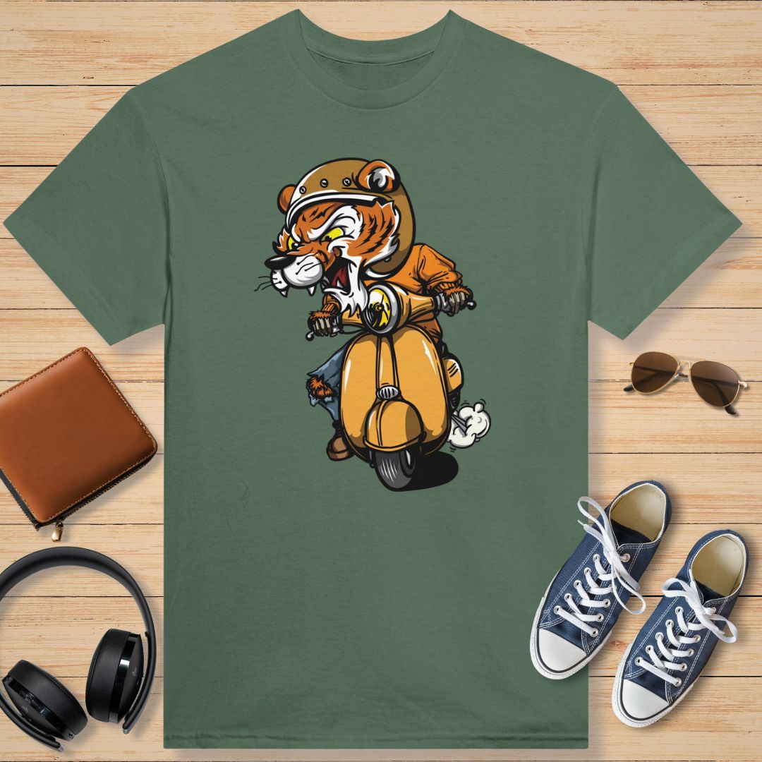 Tiger Scooter T-Shirt