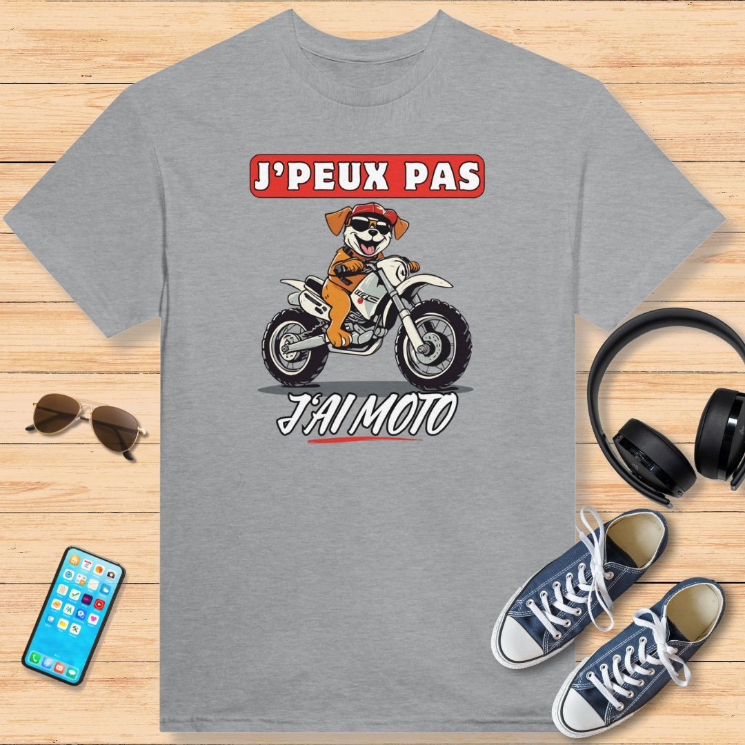 I Can't I Have Motorcycle T-shirt