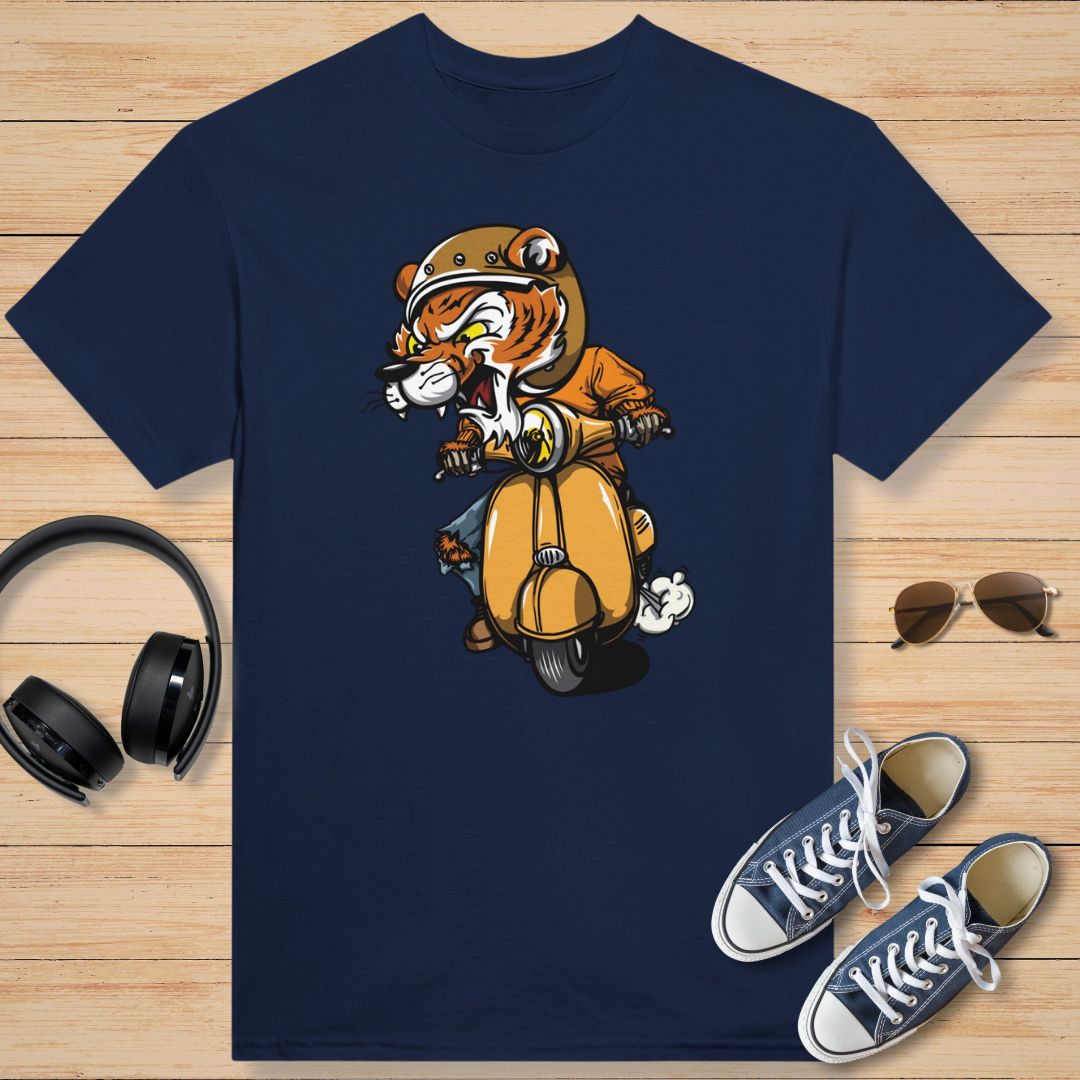 Tiger Scooter T-Shirt