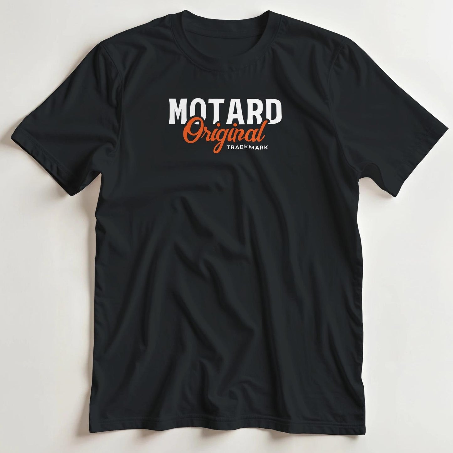 T-shirt en coupe unisexe et 100% coton en Noir XL imprimé avec un design Original Trademark T-Shirt .