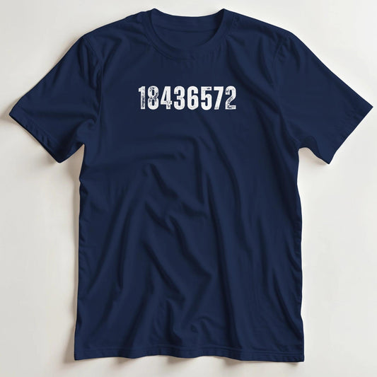 T-shirt en coupe unisexe et 100% coton en Marine S imprimé avec un design 18436572 T-Shirt .
