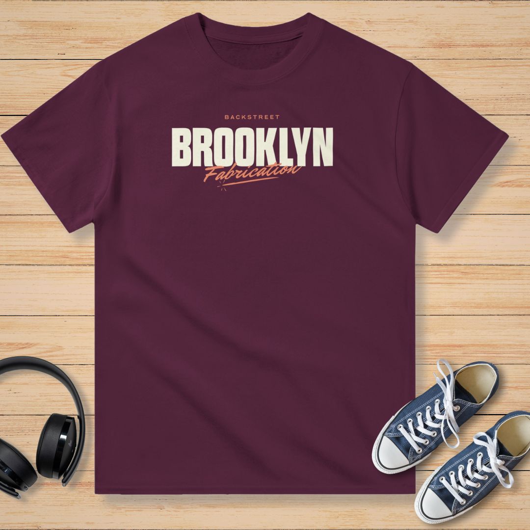 Backstreet Brooklyn T-Shirt Bordeaux