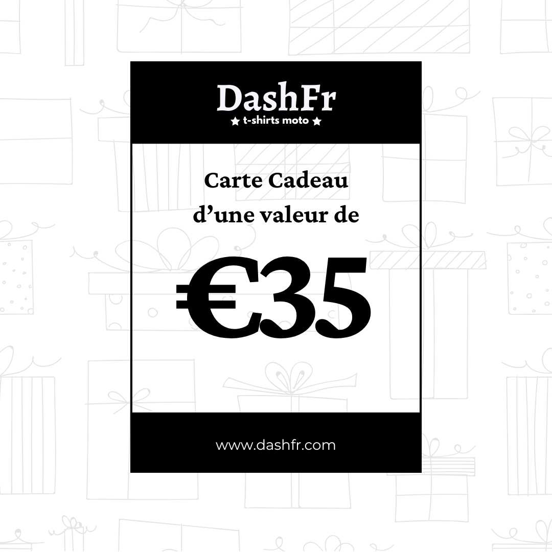 DashFr Carte Cadeau €35.00