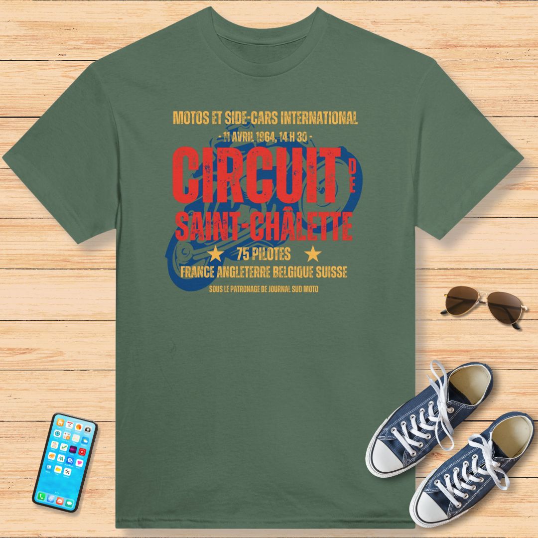 Circuit de Saint-Châlette T-Shirt Military Green