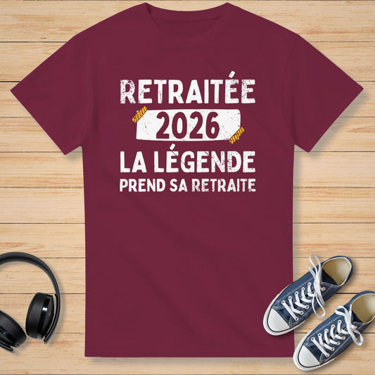 Retraitée 2026 II T-Shirt
