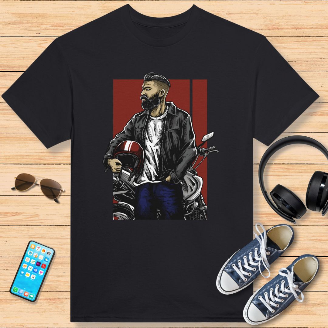 Homme Casque T-Shirt