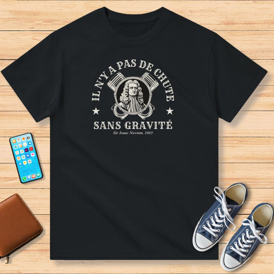 Pas De Chute T-Shirt Noir
