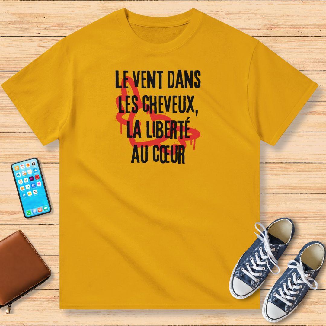 Le Vent Motarde T-Shirt Gold
