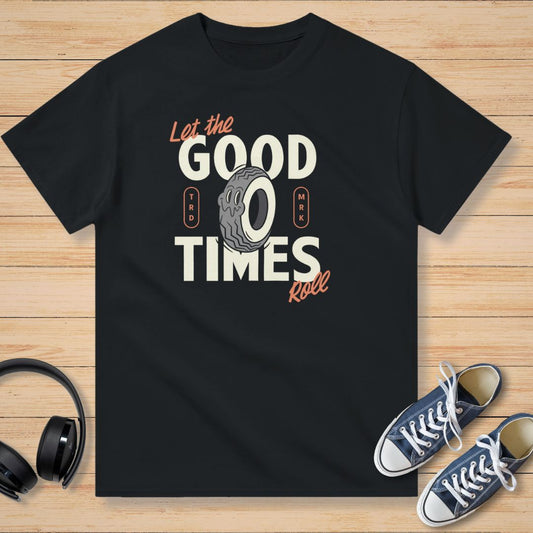 Let The Good Times Roll T-Shirt Noir