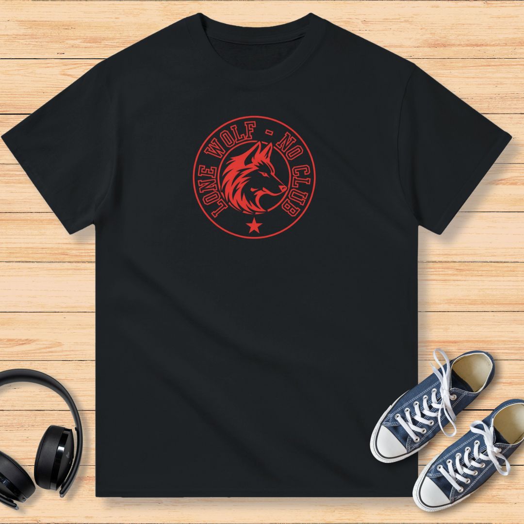 Lone Wolf T-Shirt Noir