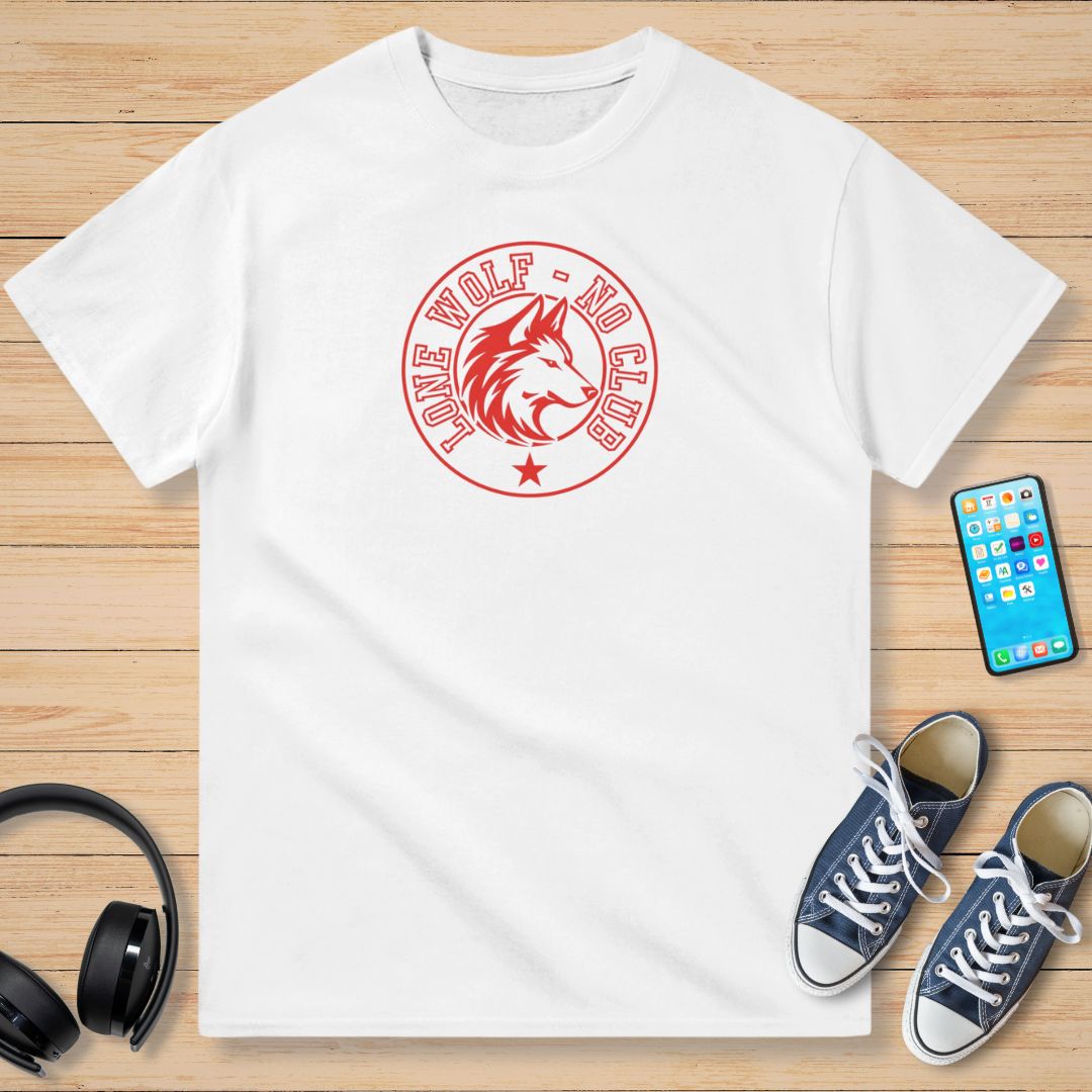 Lone Wolf T-Shirt Blanc