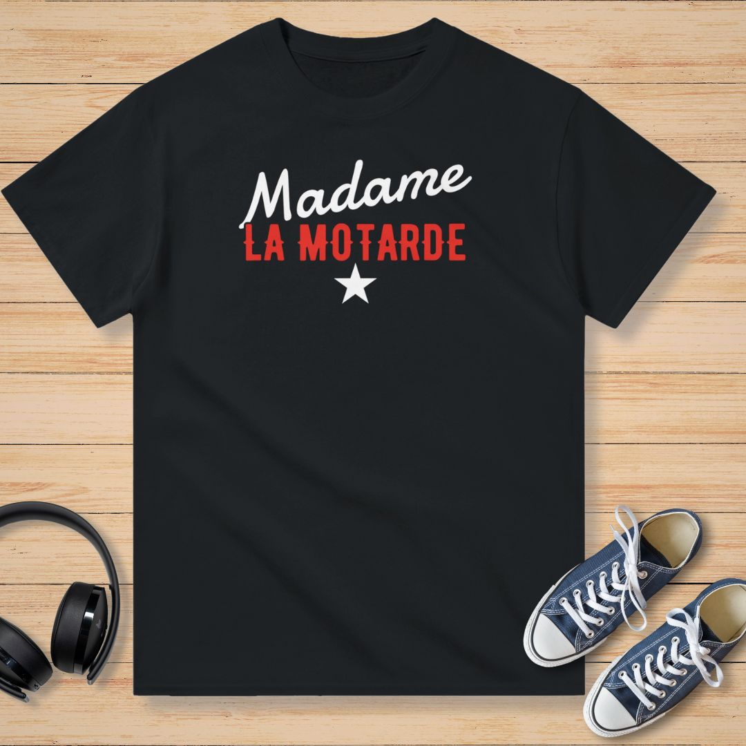 Madame La Motarde T-Shirt Noir