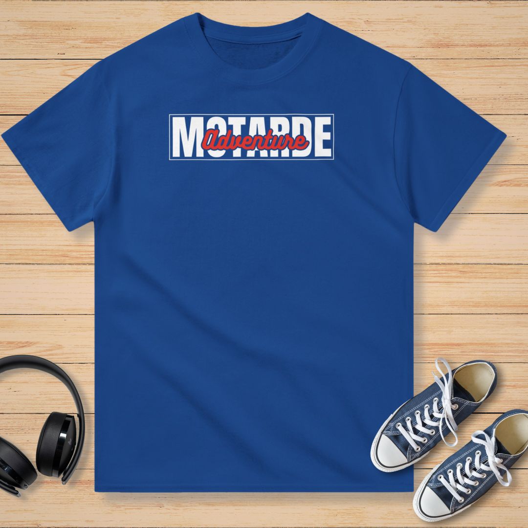 Motarde Adventure T-Shirt Royal