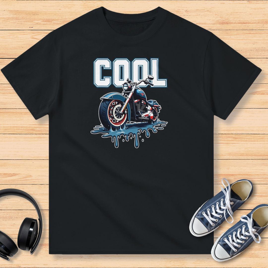 Moto Cool T-Shirt Noir