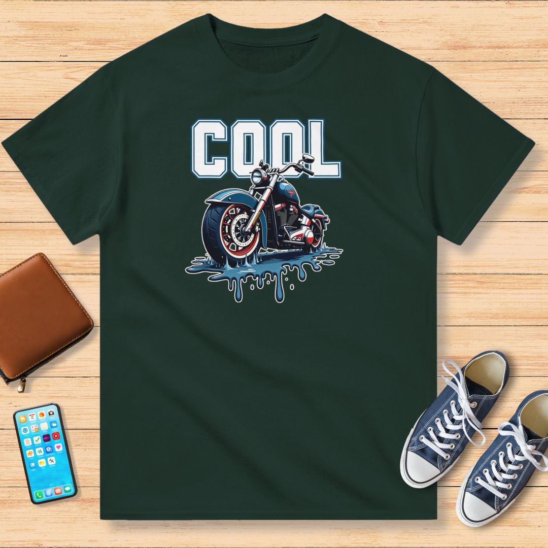 Moto Cool T-Shirt Forest Green