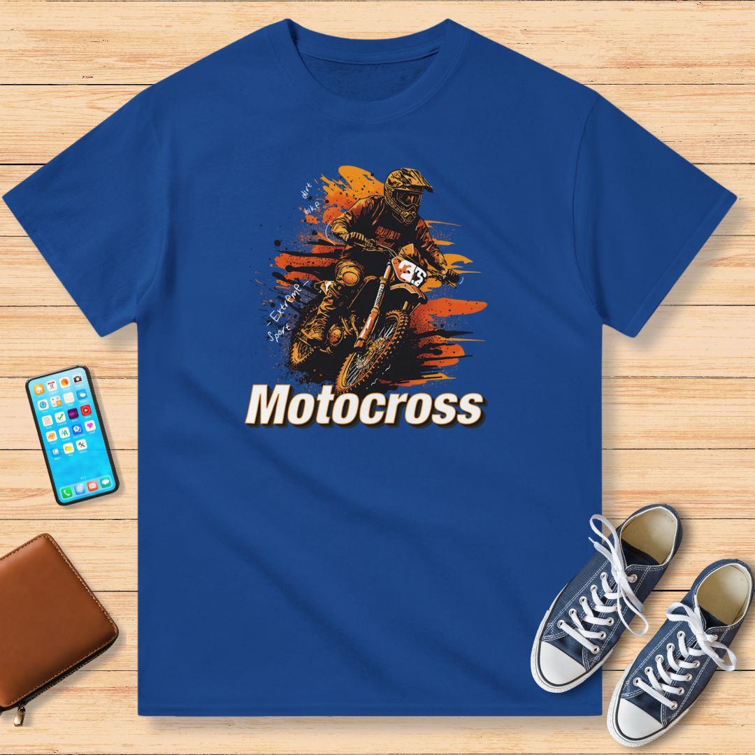 Motocross Extreme T-Shirt Royal