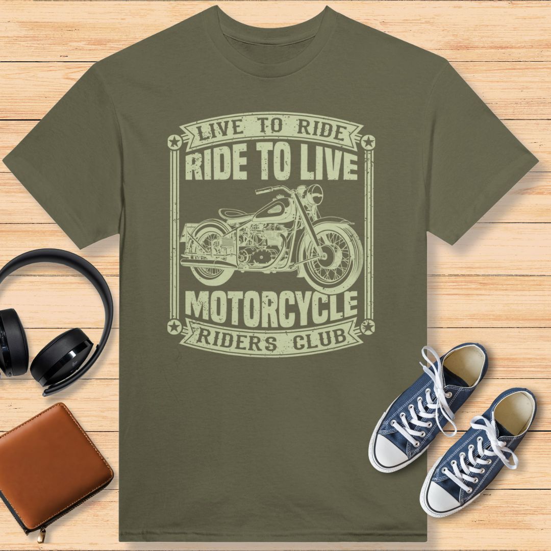 Riders Club T-Shirt Military Green