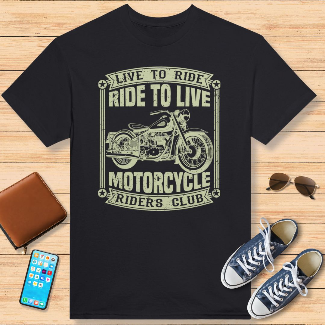 Riders Club T-Shirt Noir