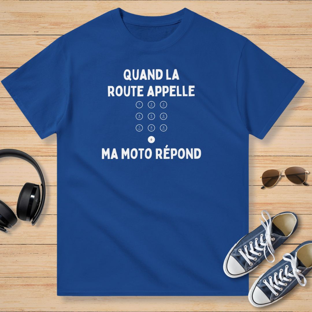 Route Appelle T-Shirt Royal