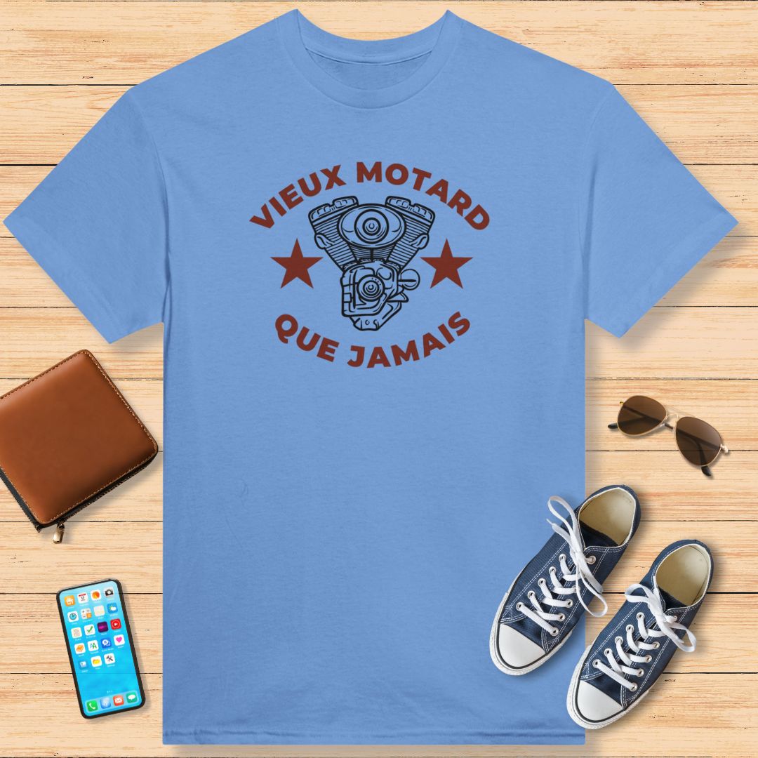 Vieux Motard Que Jamais T-Shirt