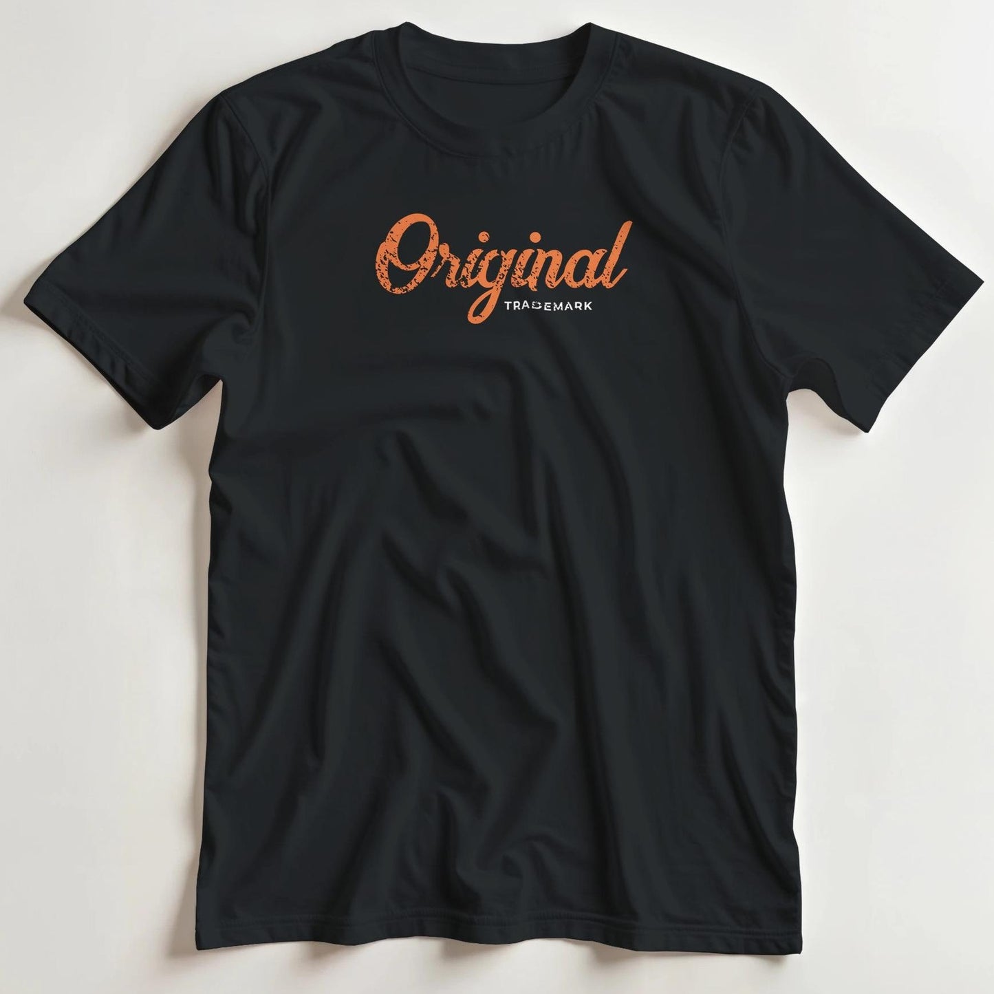 T-shirt en coupe unisexe et 100% coton en Noir imprimé avec un design Original T-Shirt .