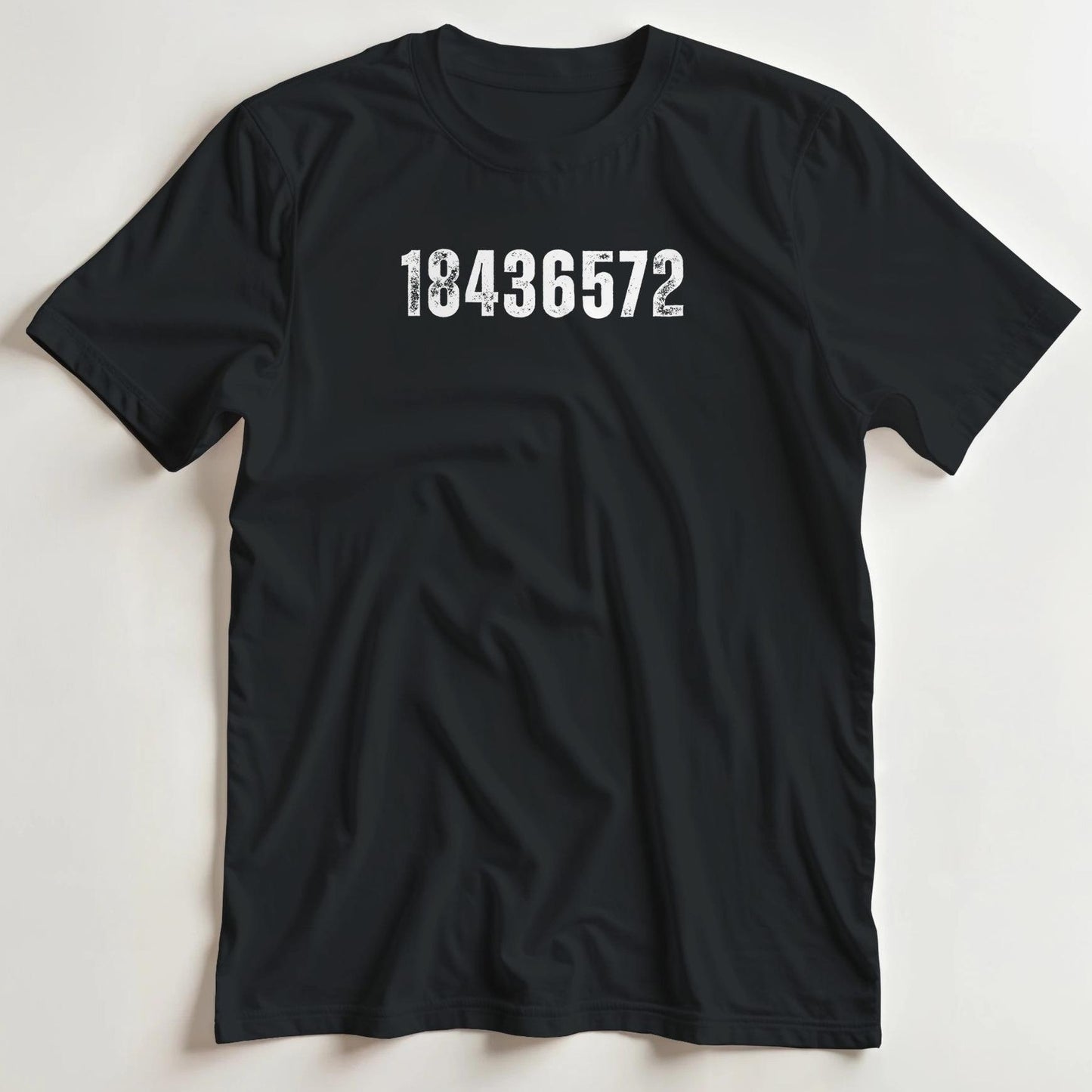 T-shirt en coupe unisexe et 100% coton en Noir L imprimé avec un design 18436572 T-Shirt .