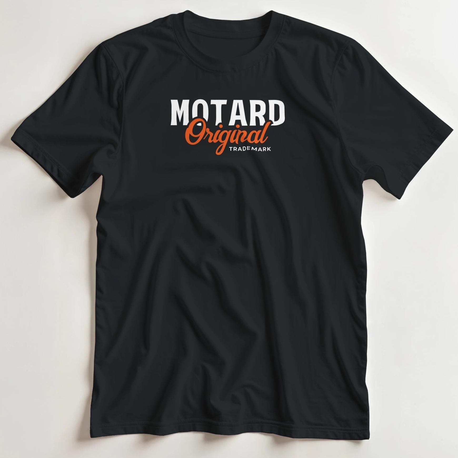 T-shirt en coupe unisexe et 100% coton en Noir S imprimé avec un design Original Trademark T-Shirt .